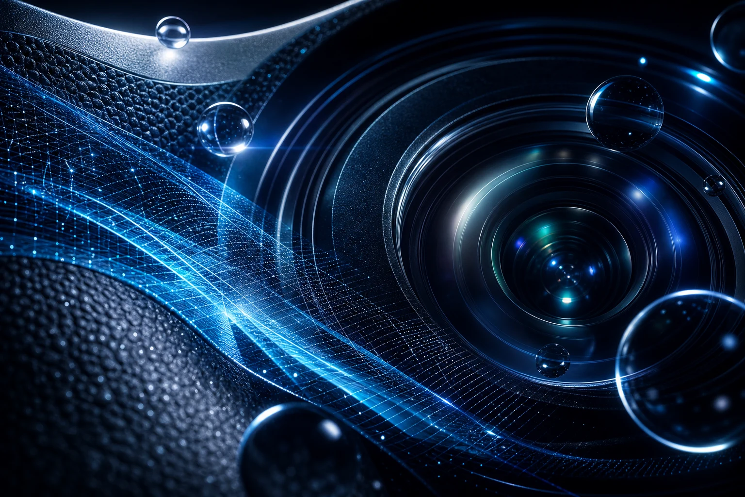 Mono Camera abstract material study