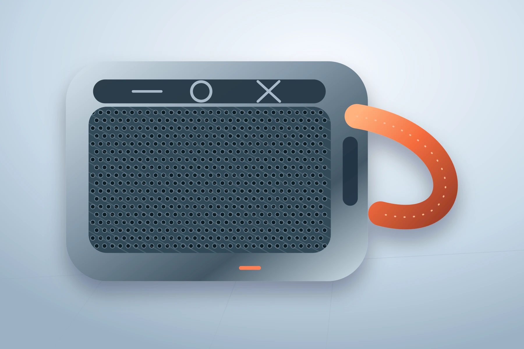 Loop Speaker cinematic atmosphere study