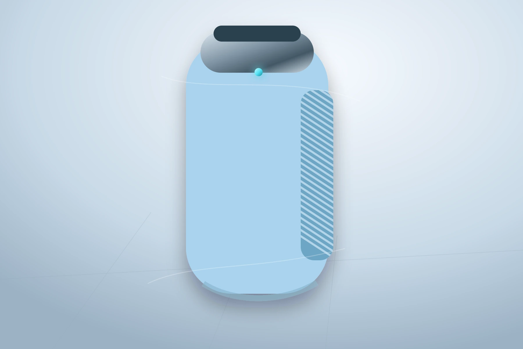 Vela Bottle hero render